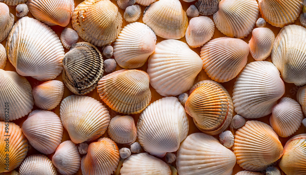 Shells background Shells background