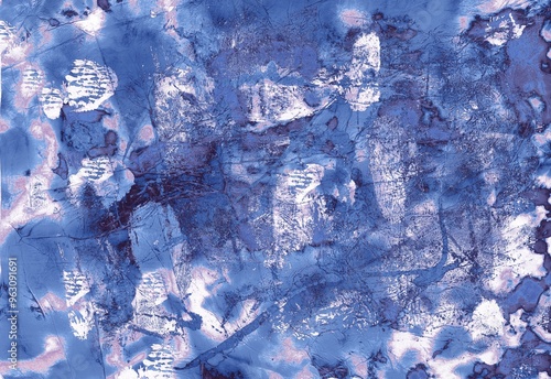 美しくて抽象的な手描き水彩テクスチャー素材