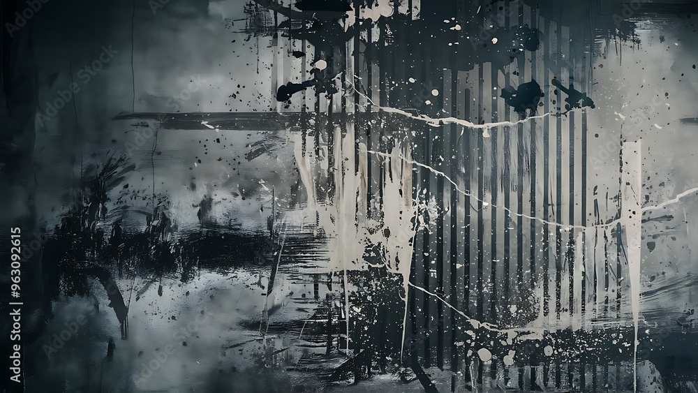 Concrete black dark gray background with scuffs and black splashes. Textured wall texture in the grunge style. Concrete black dark gray background with scuffs and black splashes. Textured wall texture in the grunge style.