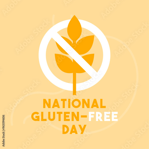 National Gluten-Free Day. Celebrated on the second Monday of January each year photo