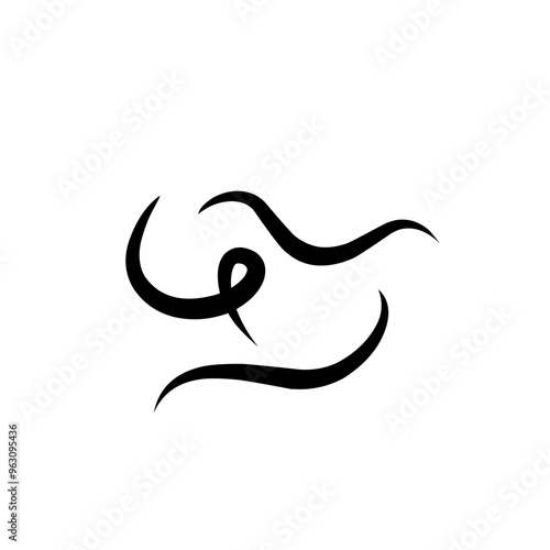 intestinal parasitic worm icon