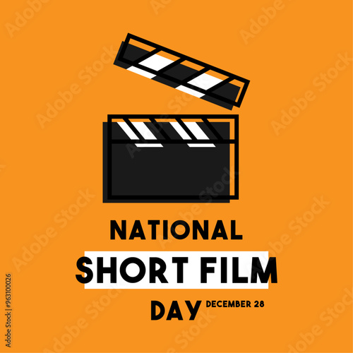 National Short Film Day. December 28.