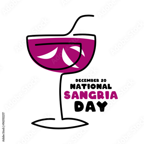 National Sangria Day. December 20.