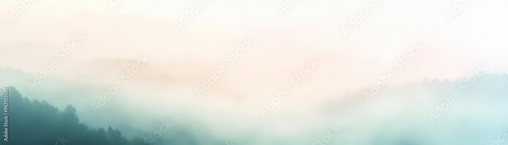 A soft, watercolor gradient with a foggy haze, invoking a sense of calm and relaxation A soft, watercolor gradient with a foggy haze, invoking a sense of calm and relaxation