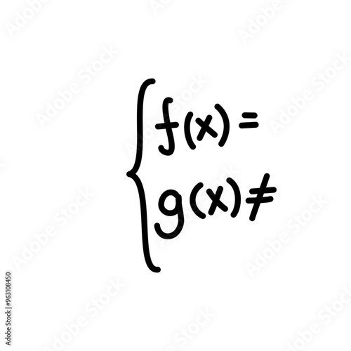 Mathematics Formula Line Style
