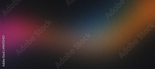 Fotografi Calm and muted earth tones gradient with fine noise texture