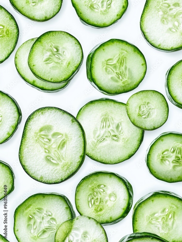 Fresh Cucumber Slices Fresh Cucumber Slices