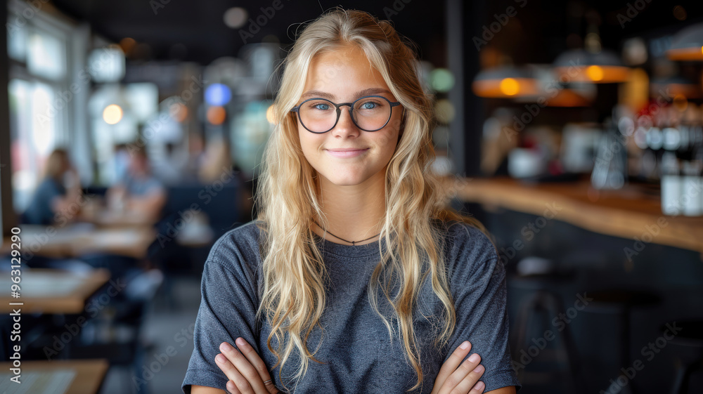 Beautiful natural girl smiling Beautiful natural girl smiling