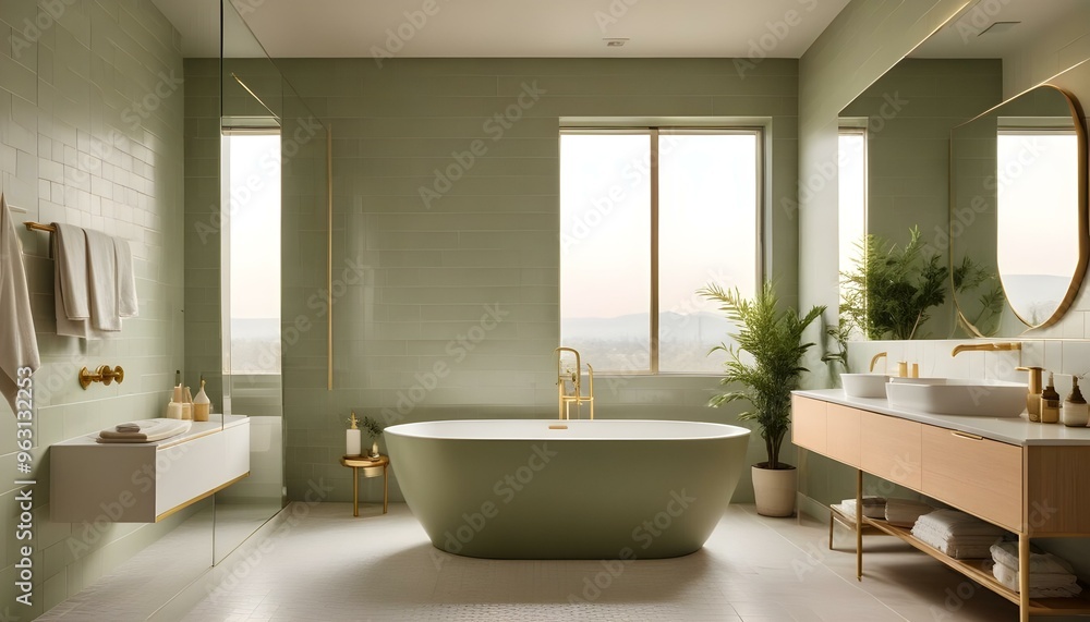 Photo interior modern design room 3d illustration Photo interior modern design room 3d illustration
