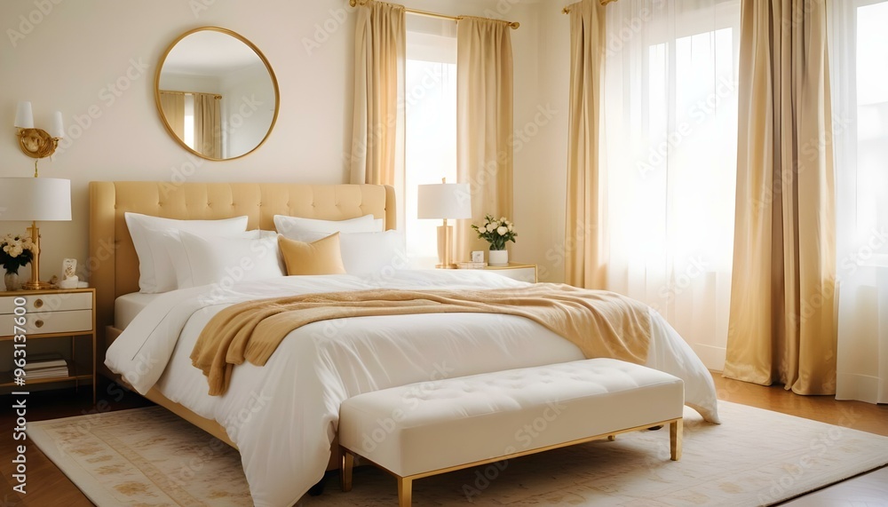Photo interior modern design room 3d illustration Photo interior modern design room 3d illustration