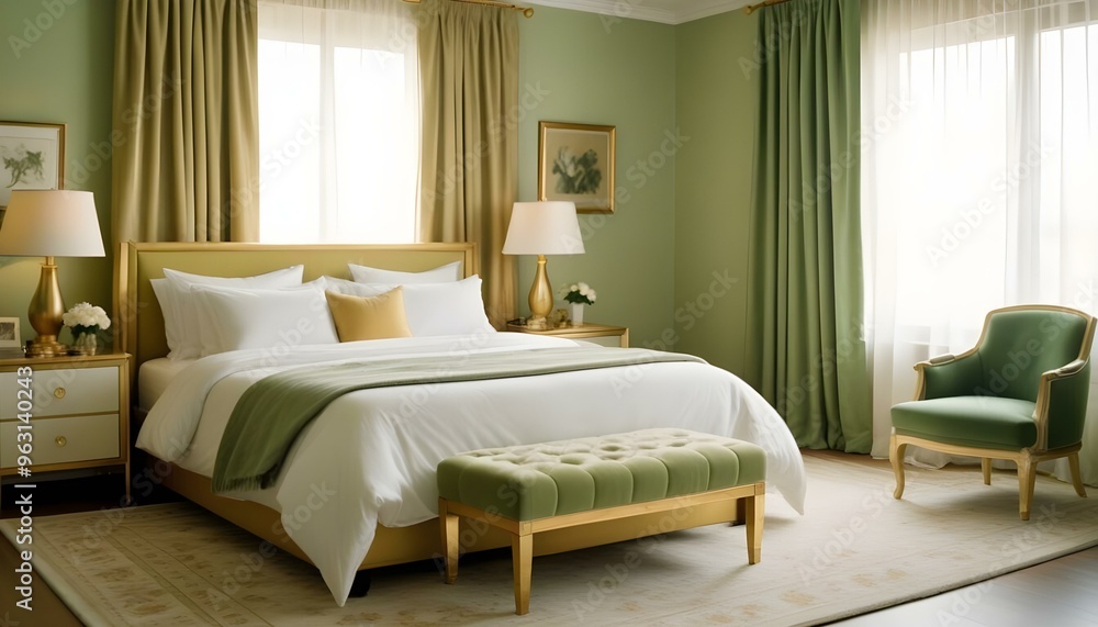 Photo interior modern design room 3d illustration Photo interior modern design room 3d illustration