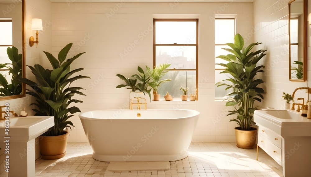 Photo interior modern design room 3d illustration Photo interior modern design room 3d illustration