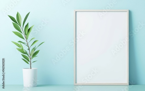 Wallpaper Mural DIY photo frame, branded design, memorable customization, flat design illustration Torontodigital.ca