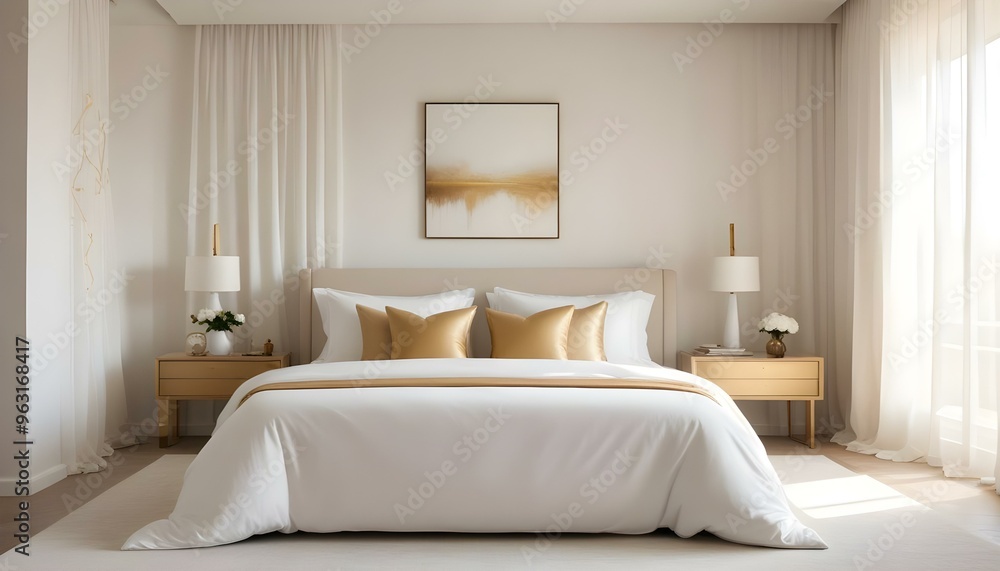 Photo interior modern design room 3d illustration Photo interior modern design room 3d illustration