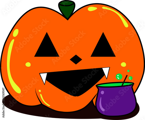 halloween jack o lantern