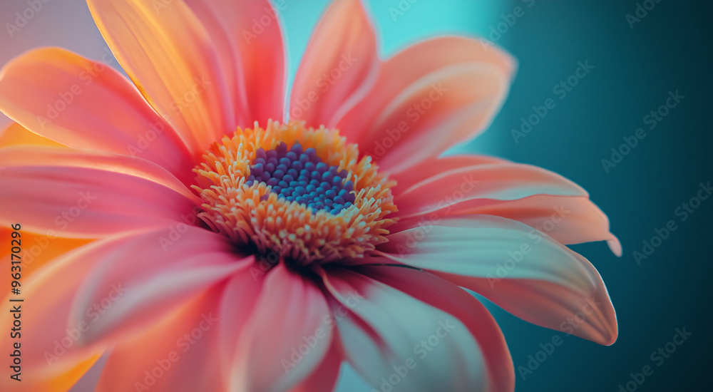 a push-in shot of a flower in bloom a push-in shot of a flower in bloom