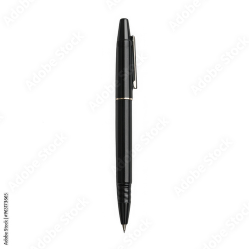Black pen isolated on a transparent background png file no background_1 png file