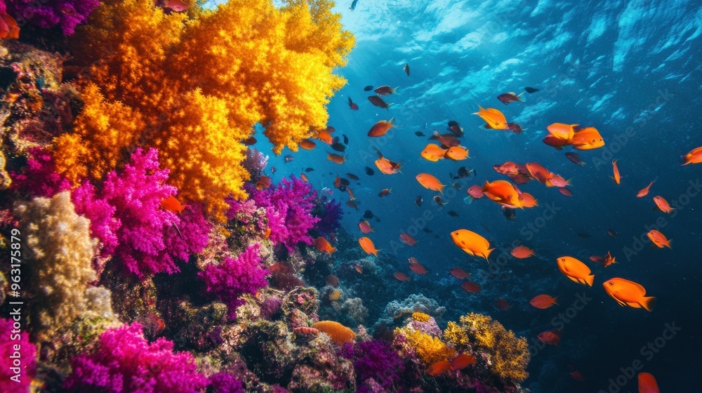 Vibrant Coral Reef Underwater Paradise Vibrant Coral Reef Underwater Paradise
