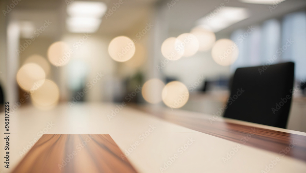 Table Top And Blur Office of the Background Table Top And Blur Office of the Background