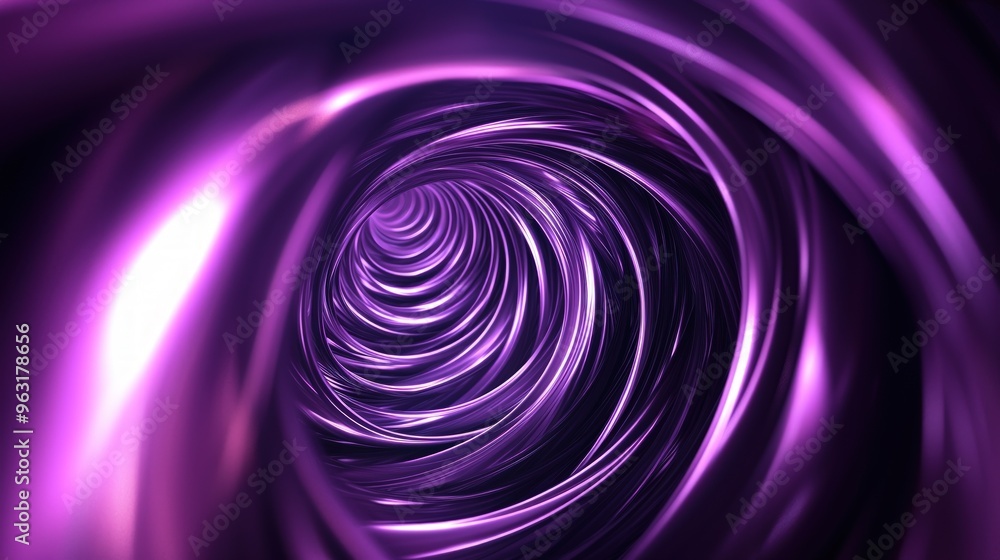 Abstract Purple Swirling Tunnel Background. Abstract Purple Swirling Tunnel Background.