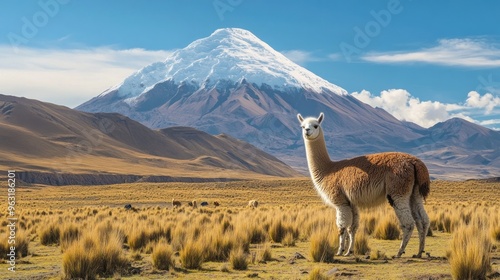 Alpaca in the Andes