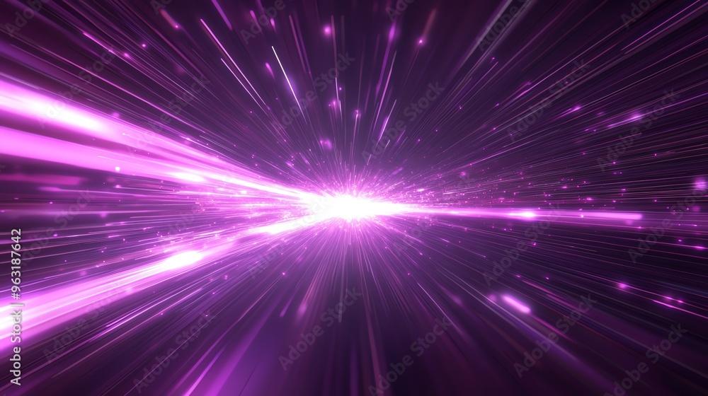 Abstract Purple Light Streaks Background. Abstract Purple Light Streaks Background.