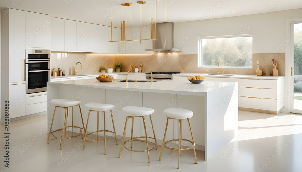 Photo interior modern design room 3d illustration Photo interior modern design room 3d illustration