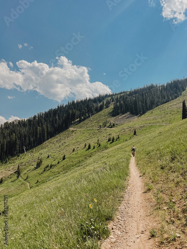 Mountain to Meadows Biking Trail Big Sky Montana