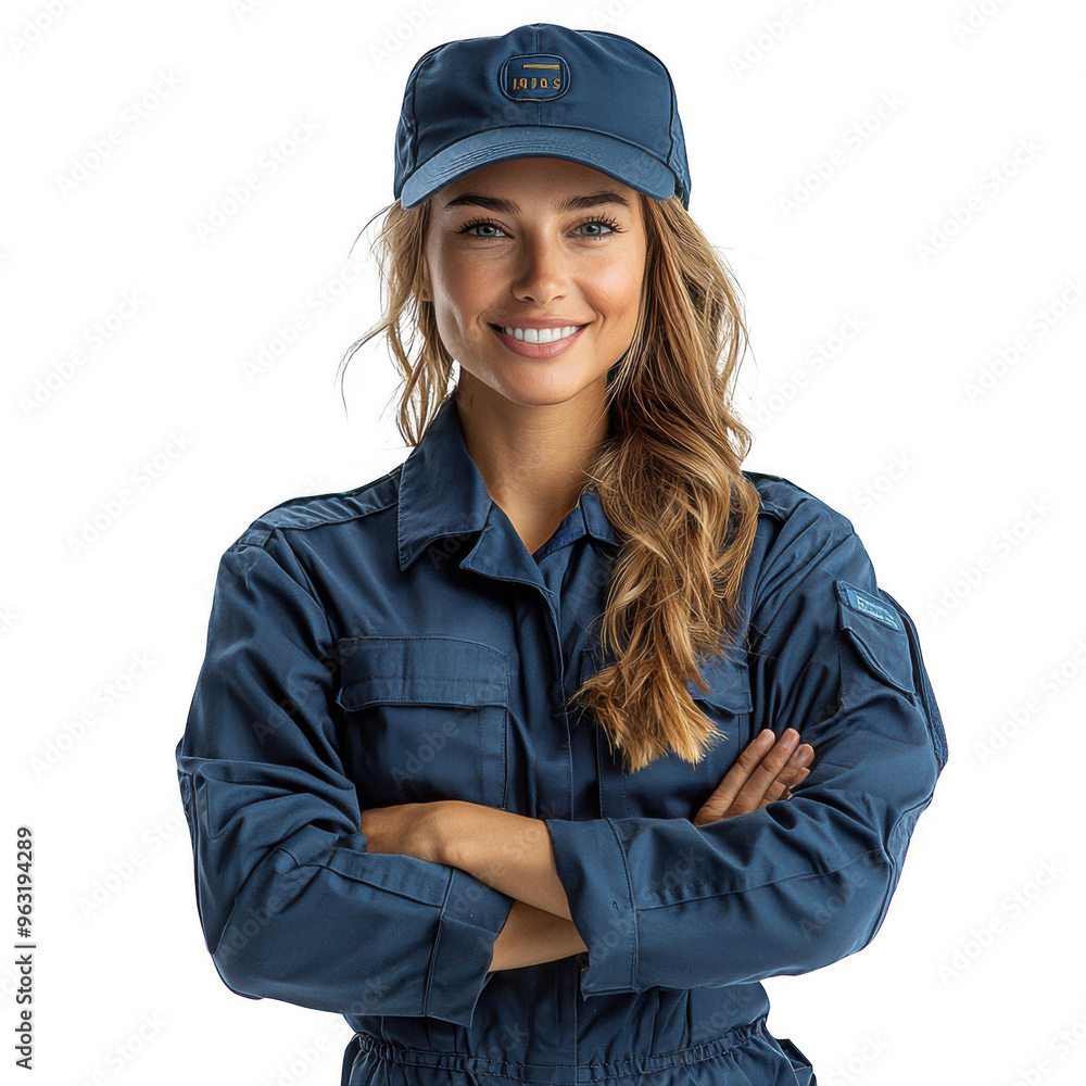 Bus Driver woman isolated on a transparent background png file no background - pretty female model portrait png file Bus Driver woman isolated on a transparent background png file no background - pretty female model portrait png file