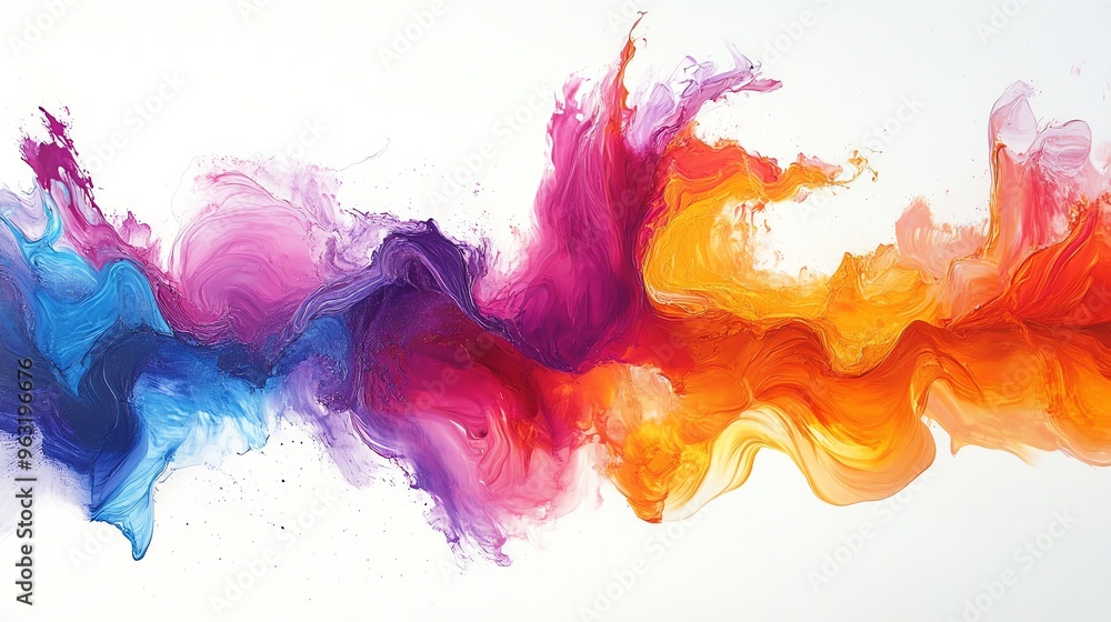 Abstract Swirling Colors. Abstract Swirling Colors.