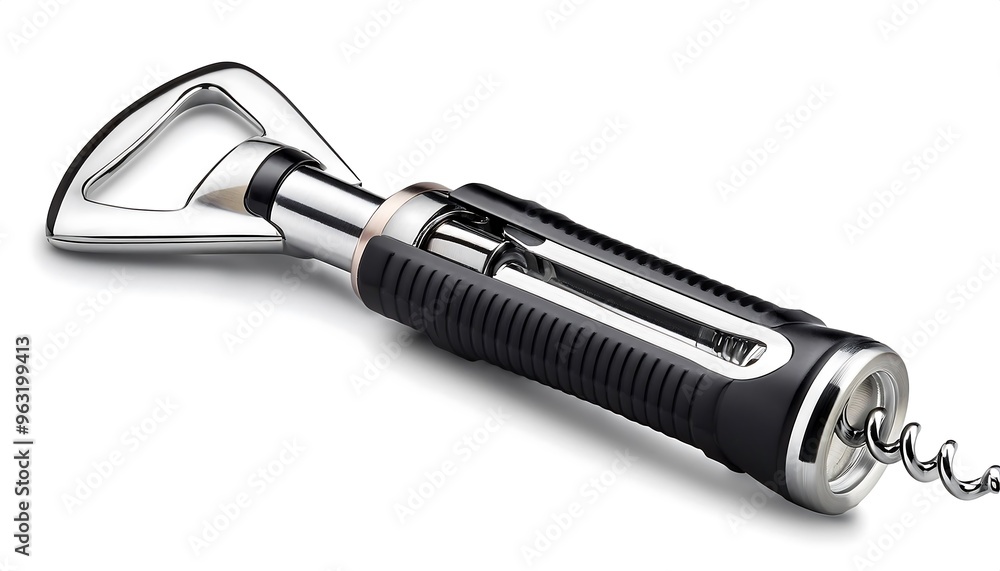 Full Depth of Field in Clipping Path for Electric Wine Openers - Wine openers isolated with