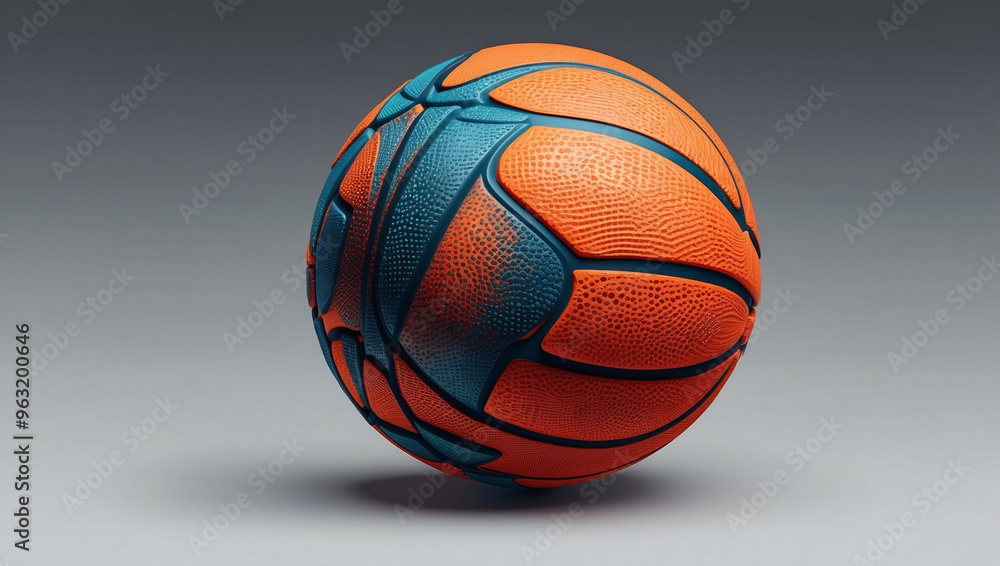 Fototapeta premium Basketball Ball Isolated on Transparent Background