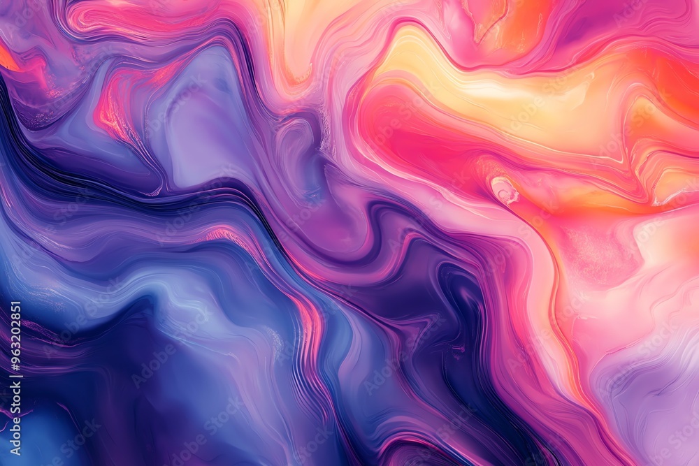 Abstract Swirling Liquid Art. Abstract Swirling Liquid Art.