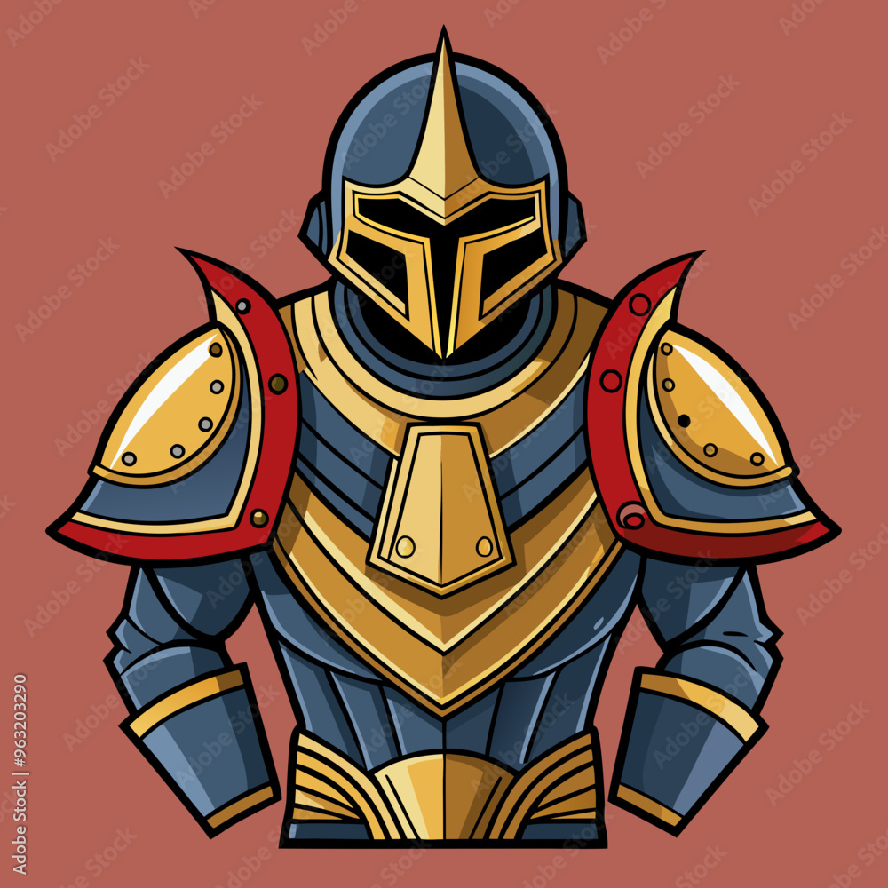 warrior armor vector illustration warrior armor vector illustration