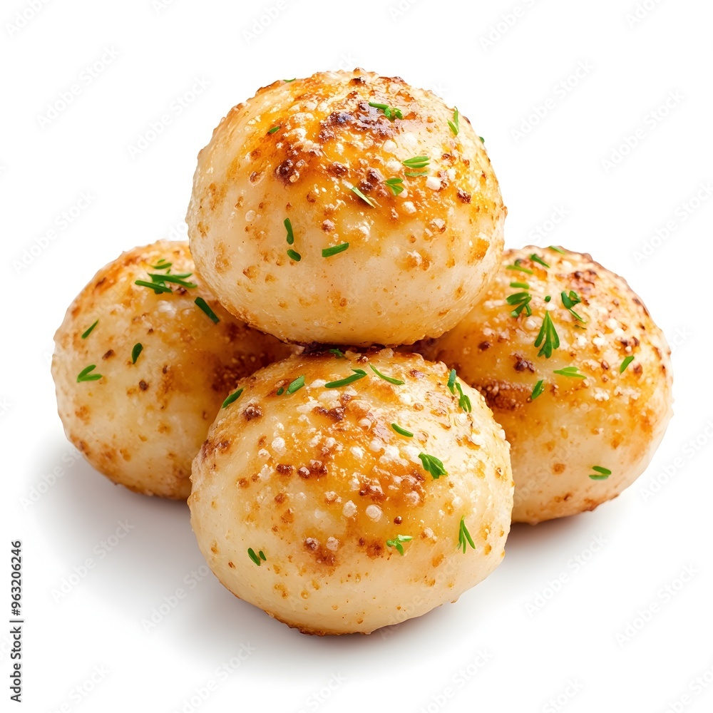 Perfectly Baked Bread Dumplings Semmelkndel Isolated on White Background Perfectly Baked Bread Dumplings Semmelkndel Isolated on White Background