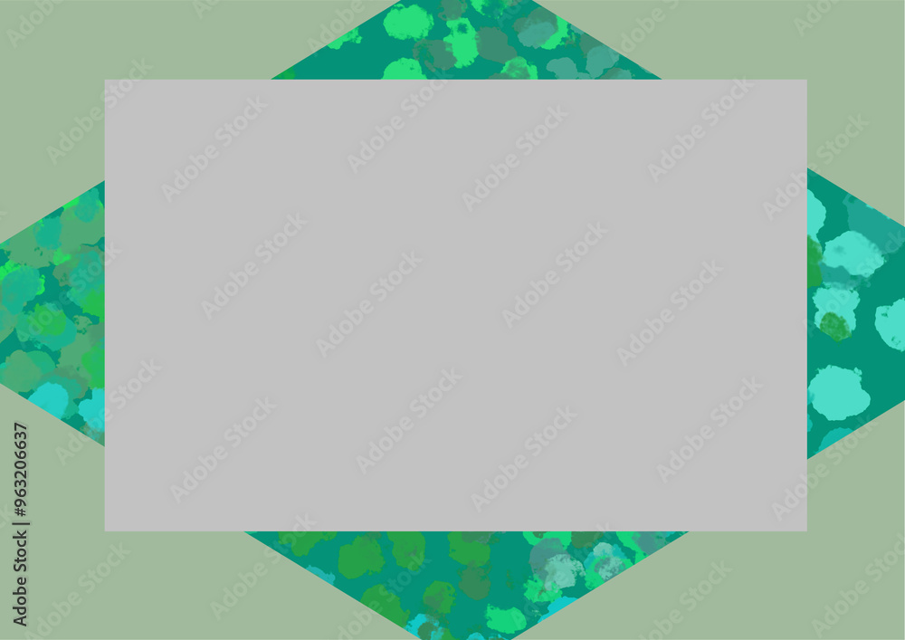 Fototapeta premium 四角いフレームの壁紙