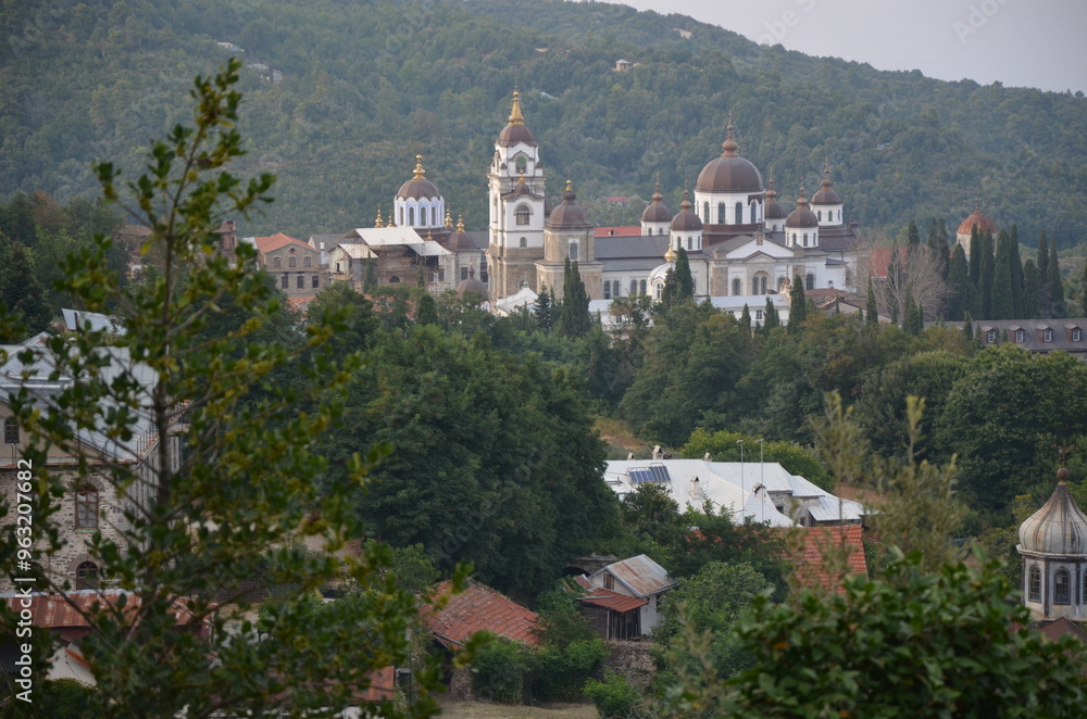 Fototapeta premium An Orthodox temple is a religious building of the Orthodox Church, intended for joint worship by a community of believers