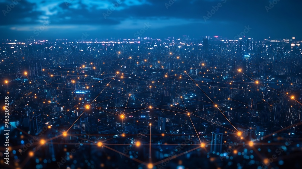 Global connection and the internet network modernization in smart city Concept of future 5G wireless digital connecting and social media networking : Generative AI Global connection and the internet network modernization in smart city Concept of future 5G wireless digital connecting and social media networking : Generative AI