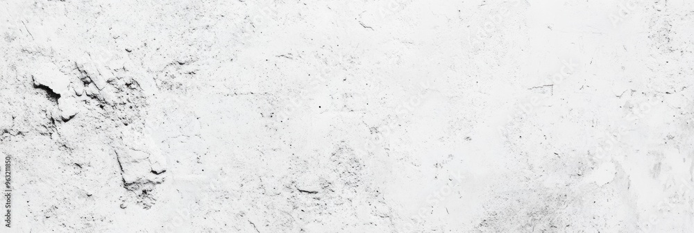 White old concrete wall light grunge texture wide banner format background with copy space for text. Grunge light gray Soft white texture White old concrete wall light grunge texture wide banner format background with copy space for text. Grunge light gray Soft white texture