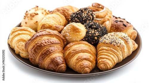 Wallpaper Mural Assortment of Freshly Baked Croissants and Pastries Torontodigital.ca