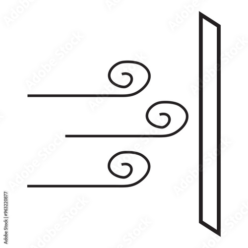 windproof coating icon