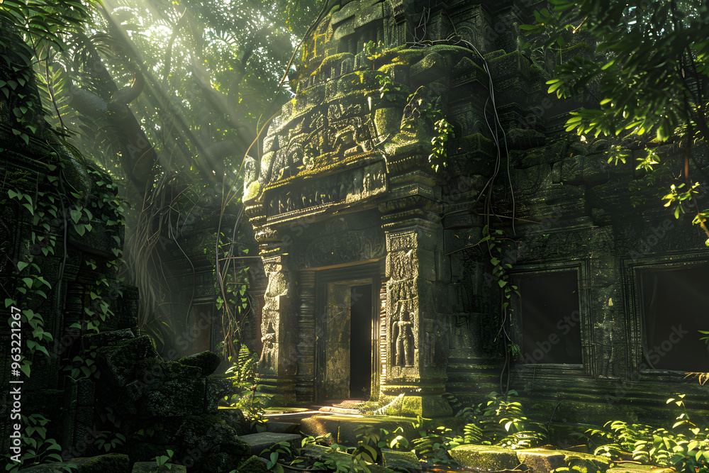 Ancient Jungle Temple: A Lost Civilization Awaiting Discovery in an Overgrown Wilderness Ancient Jungle Temple: A Lost Civilization Awaiting Discovery in an Overgrown Wilderness