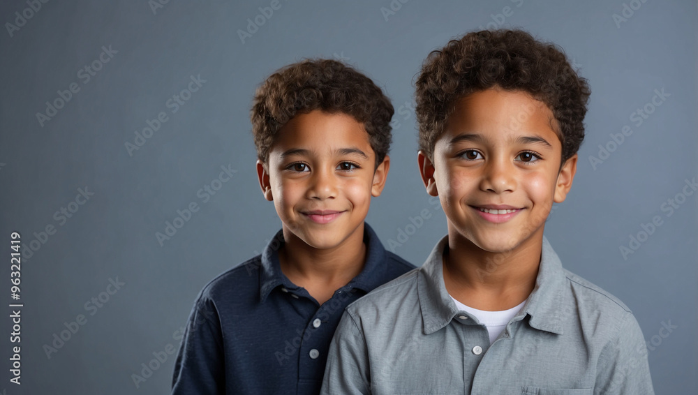 Professional Portrait Studio Photo of a Cute Mixed-race Child Professional Portrait Studio Photo of a Cute Mixed-race Child