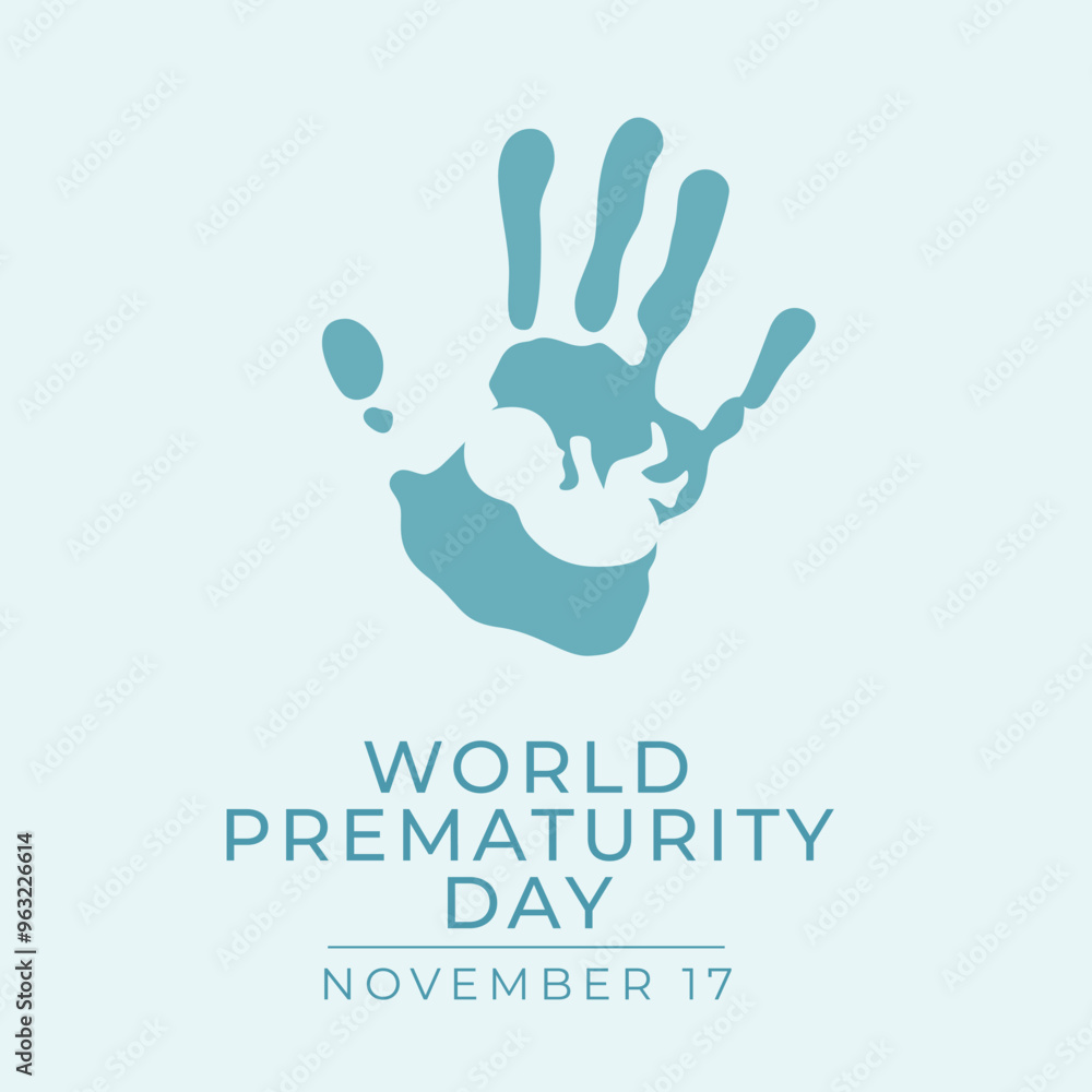 World Prematurity Day vector design template good for celebration usage. World Prematurity Day design. flat design. eps 10. World Prematurity Day vector design template good for celebration usage. World Prematurity Day design. flat design. eps 10.