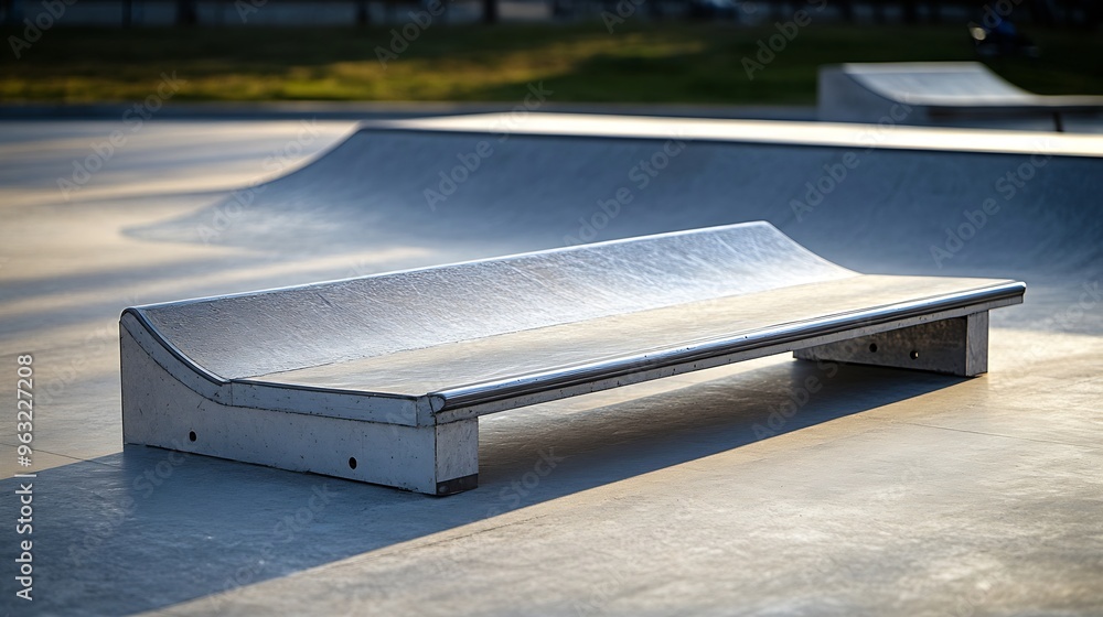 Skate park ramps at the recreation park Free skate park : Generative AI Skate park ramps at the recreation park Free skate park : Generative AI