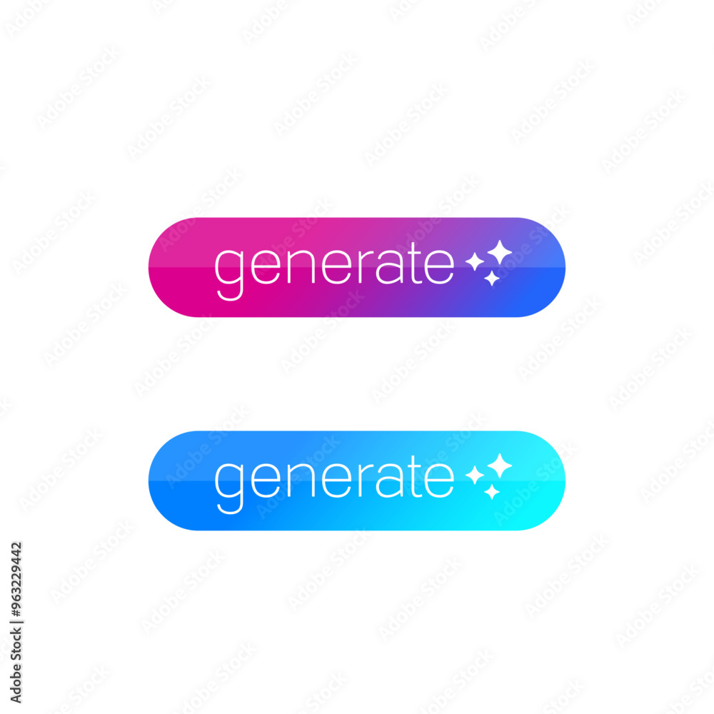 generate with ai buttons design generate with ai buttons design