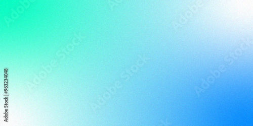 Gradient glittering background with mint and blue foil shimmer texture .abstract luxury gradient blurred, rough, grain, noise background design .modern plain mesh vector illustration .