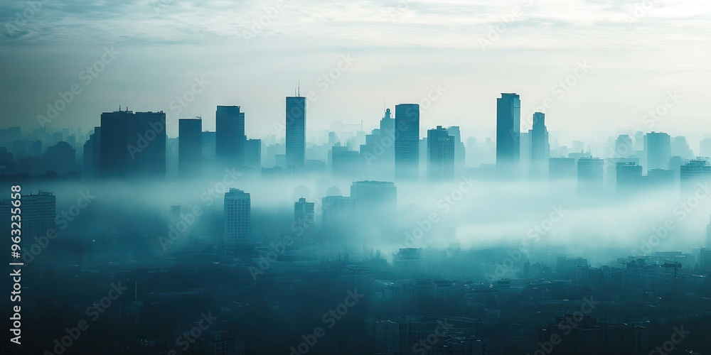 The Muted City: A cityscape dominated by smog and the distant wail of sirens. The Muted City: A cityscape dominated by smog and the distant wail of sirens.