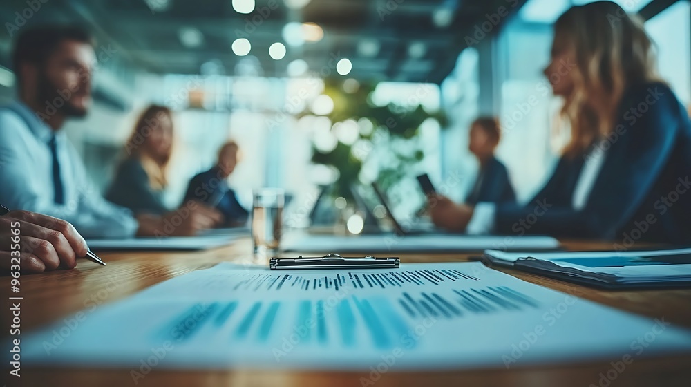 Business project team working together at meeting room at office : Generative AI Business project team working together at meeting room at office : Generative AI