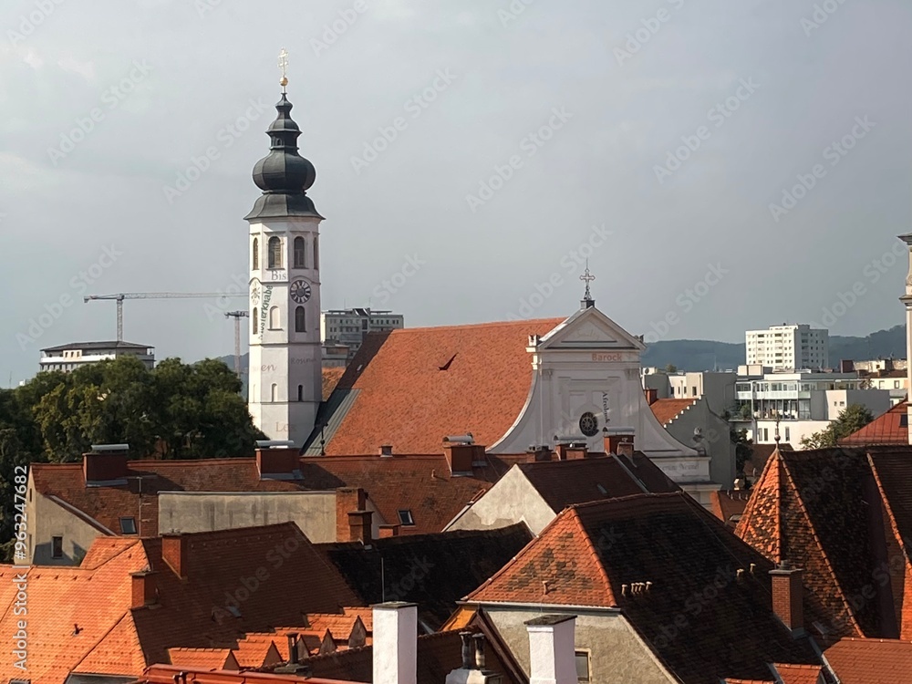 Fototapeta premium church in city